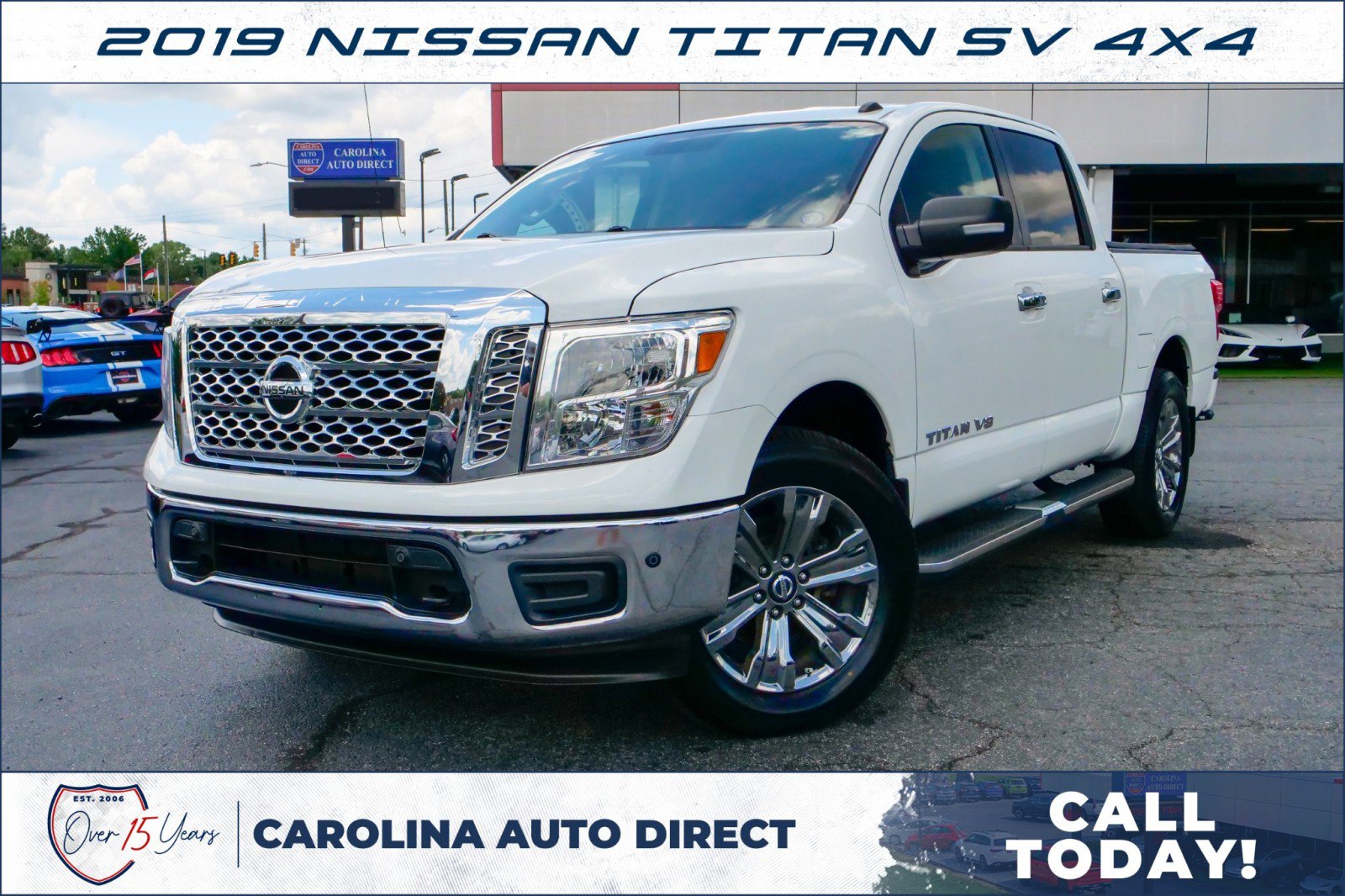 Used 2019 Nissan Titan SV w/ SV Convenience Package