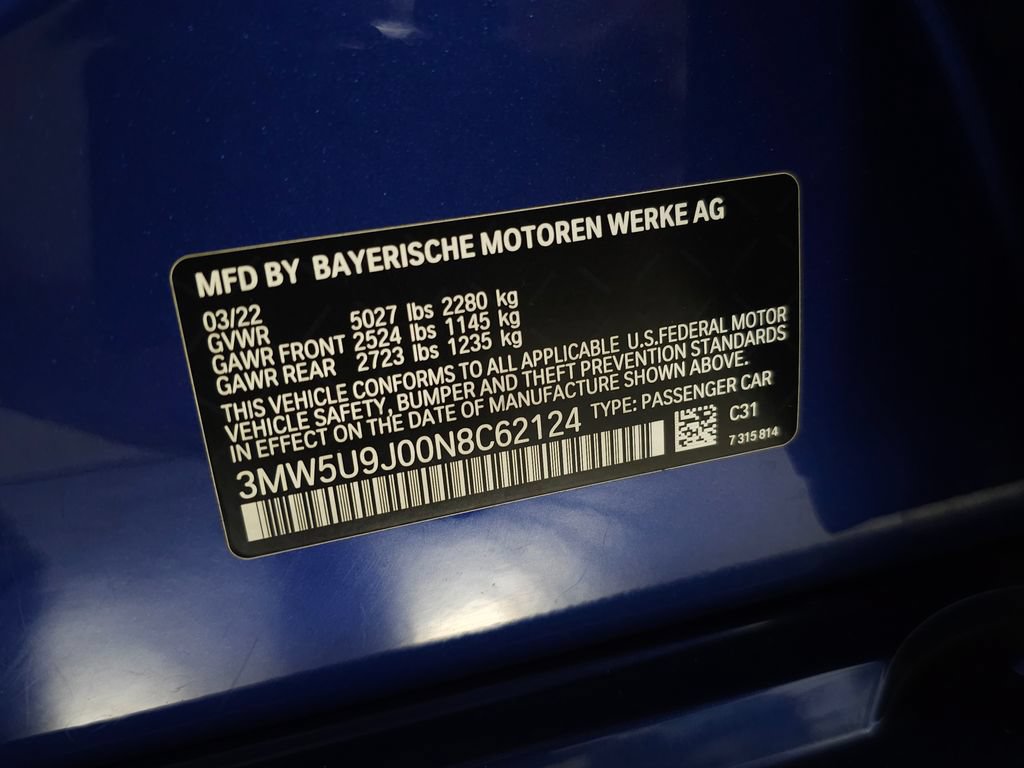 Used 2022 BMW M340i xDrive w/ Driving Assistance Package AWD/4WD image 37
