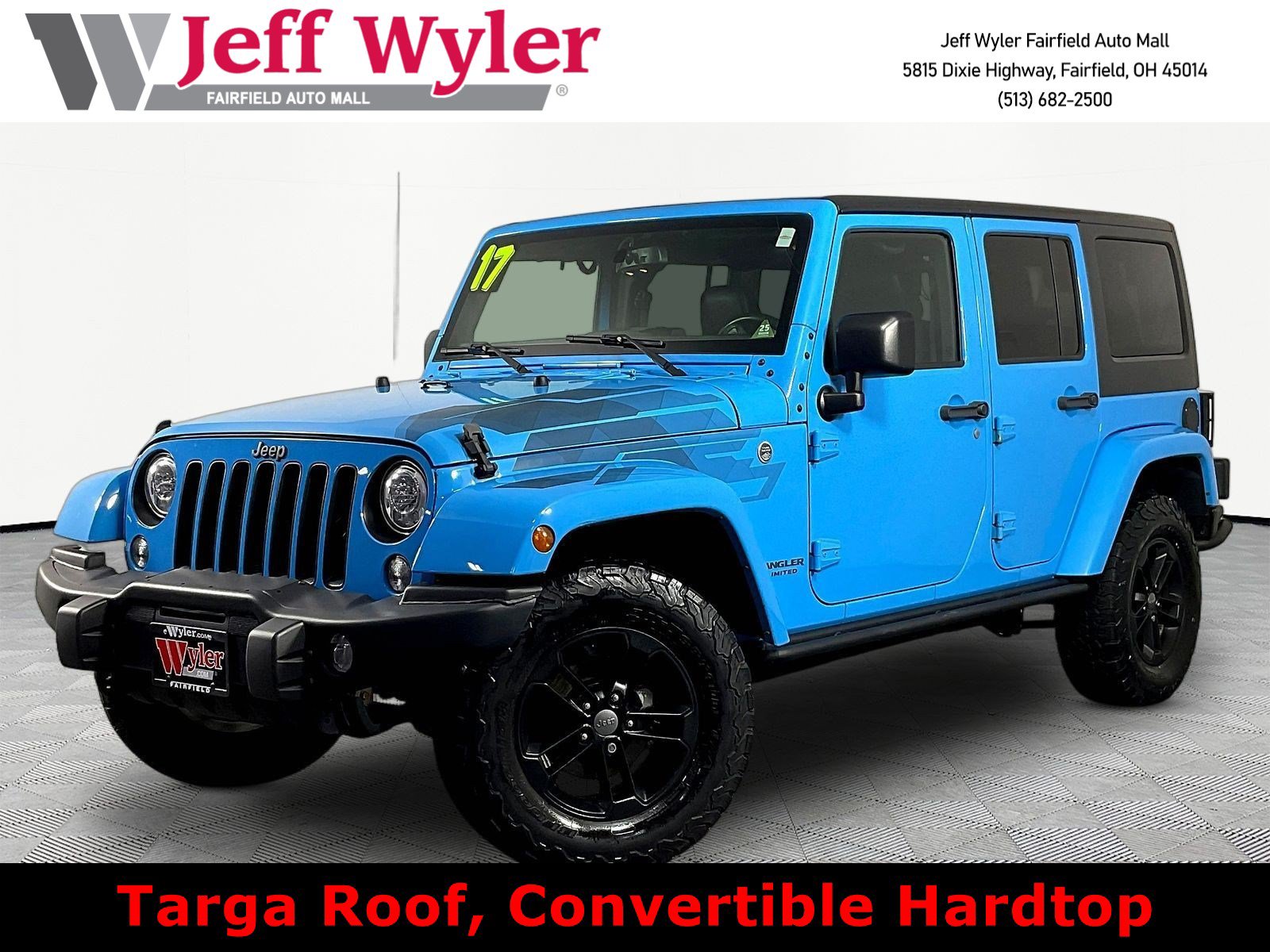 Used 2017 Jeep Wrangler Unlimited Sahara AWD/4WD image 1
