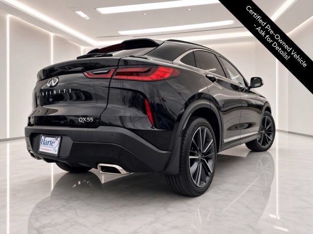 Certified 2025 INFINITI QX55 Luxe w/ Accent Package AWD/4WD image 9