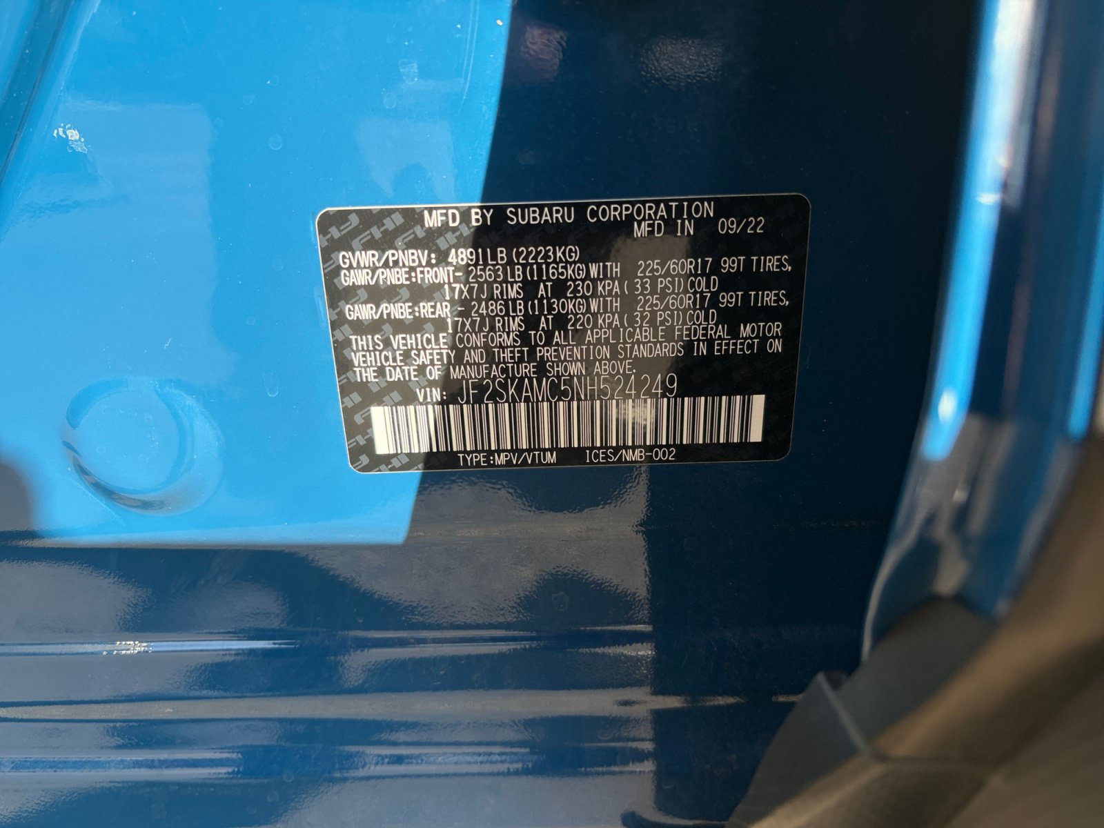 Certified 2022 Subaru Forester Wilderness AWD/4WD image 33