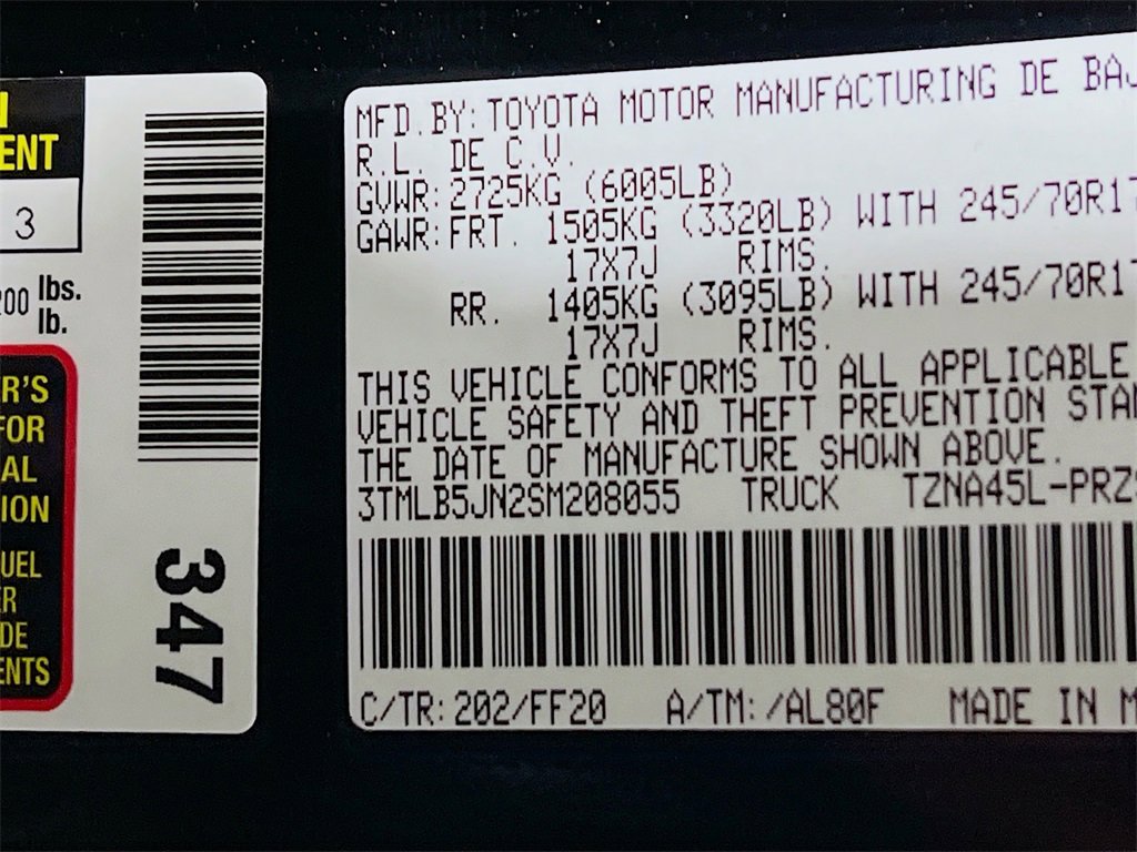 New 2025 Toyota Tacoma SR5 image 25