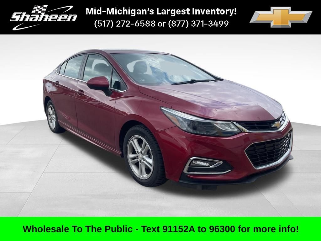 Used 2017 Chevrolet Cruze LT w/ Convenience Package FWD image 1