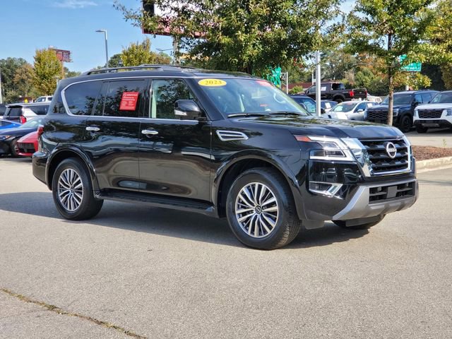 Used 2023 Nissan Armada SL w/ Captain's Chairs Package