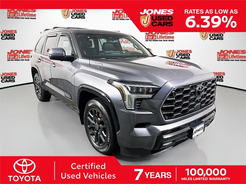 Certified 2024 Toyota Sequoia Platinum AWD/4WD image 1