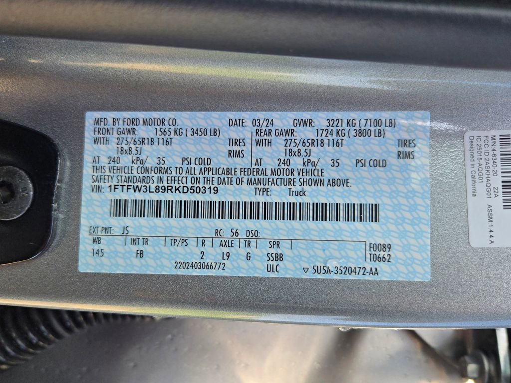 Used 2024 Ford F150 XLT w/ Equipment Group 302A MID AWD/4WD image 33