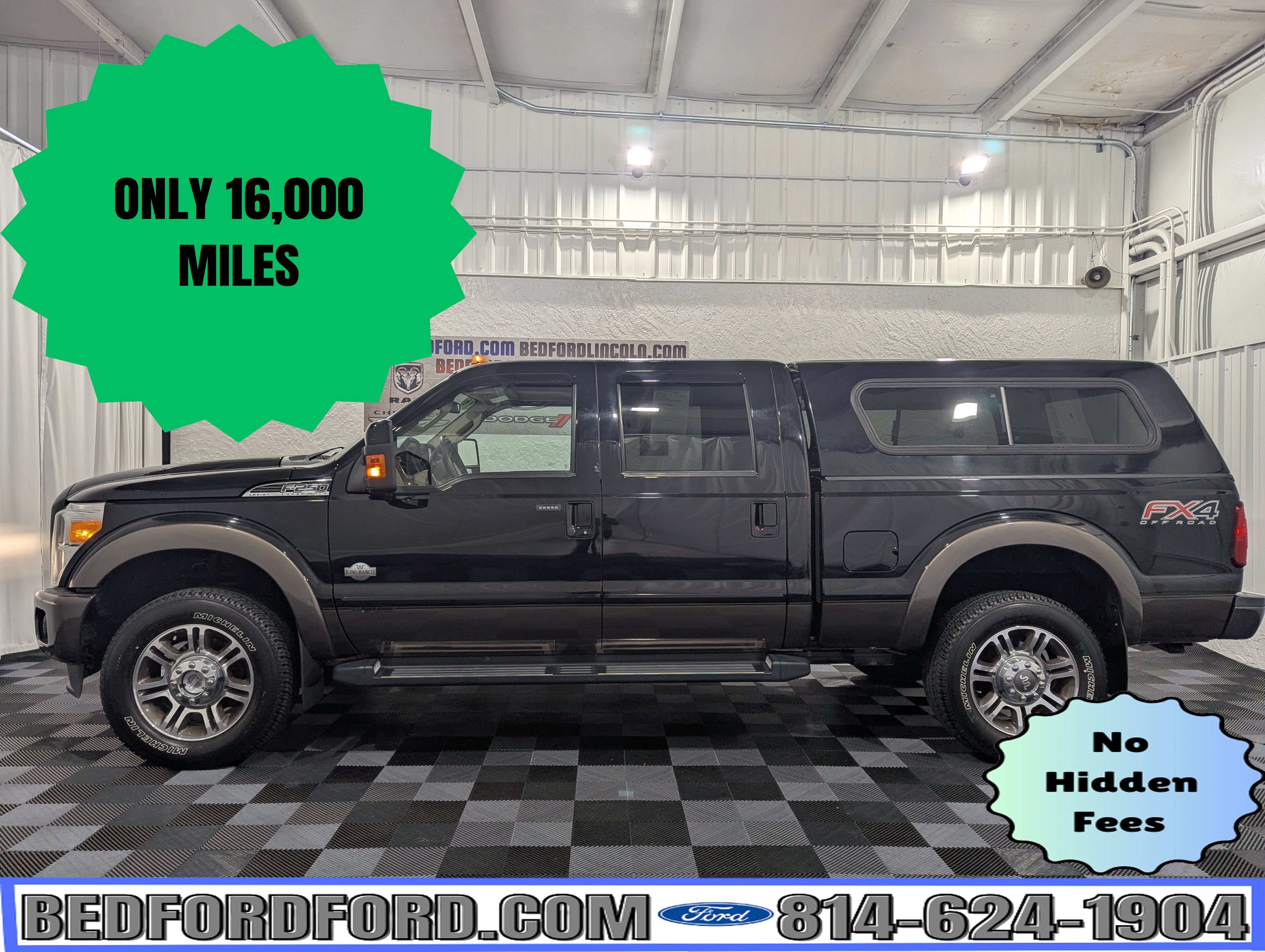 Used 2016 Ford F250 King Ranch w/ Snow Plow Prep Package AWD/4WD image 1