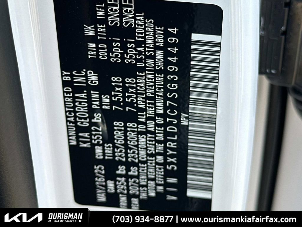 New 2025 Kia Sorento S image 30