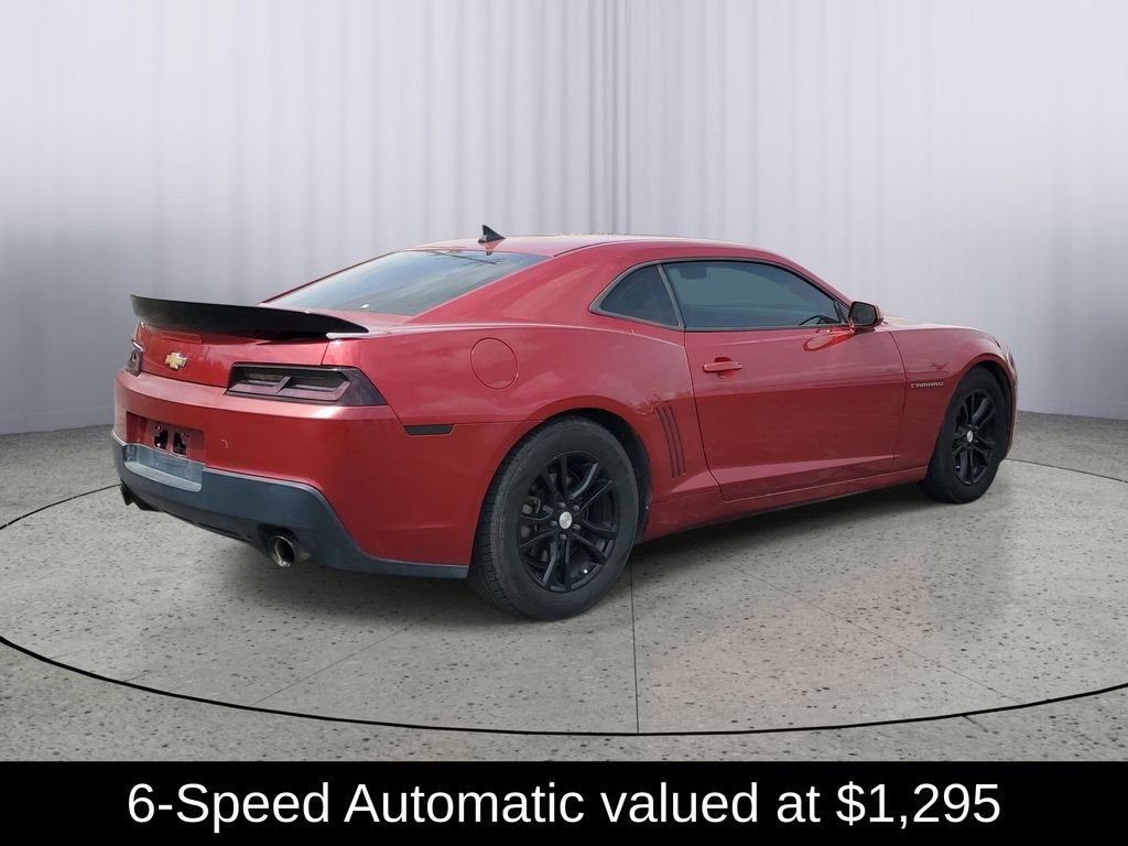 Used 2015 Chevrolet Camaro LT w/ Black Rally Stripe Package RWD image 3