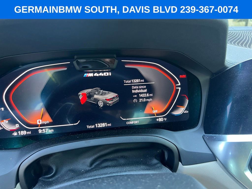 Certified 2022 BMW M440i Convertible RWD image 14