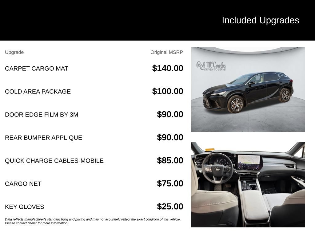 Used 2023 Lexus RX 350 Premium w/ Accessory Package (K3) FWD image 10