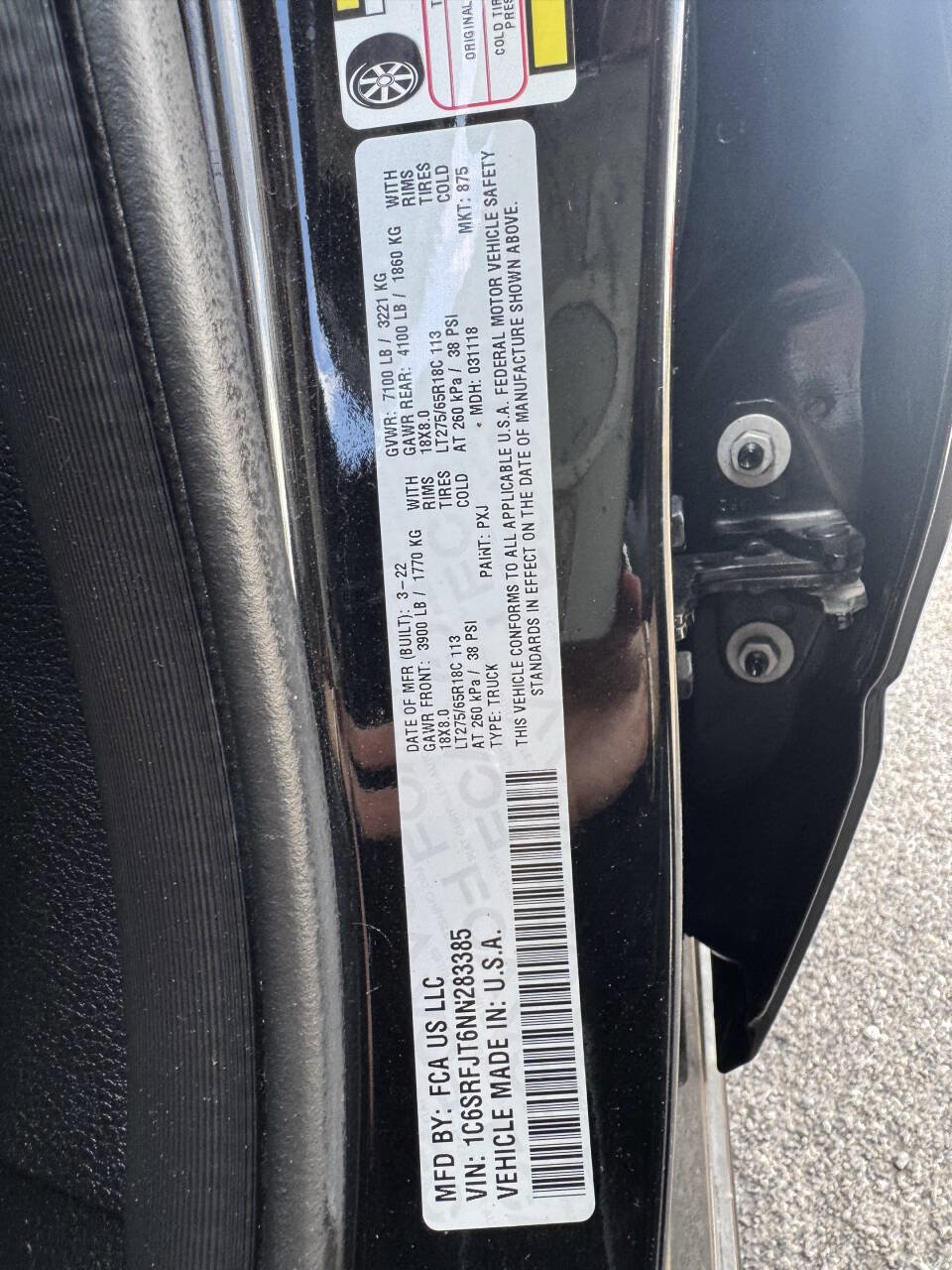 Used 2022 RAM 1500 Laramie AWD/4WD image 16