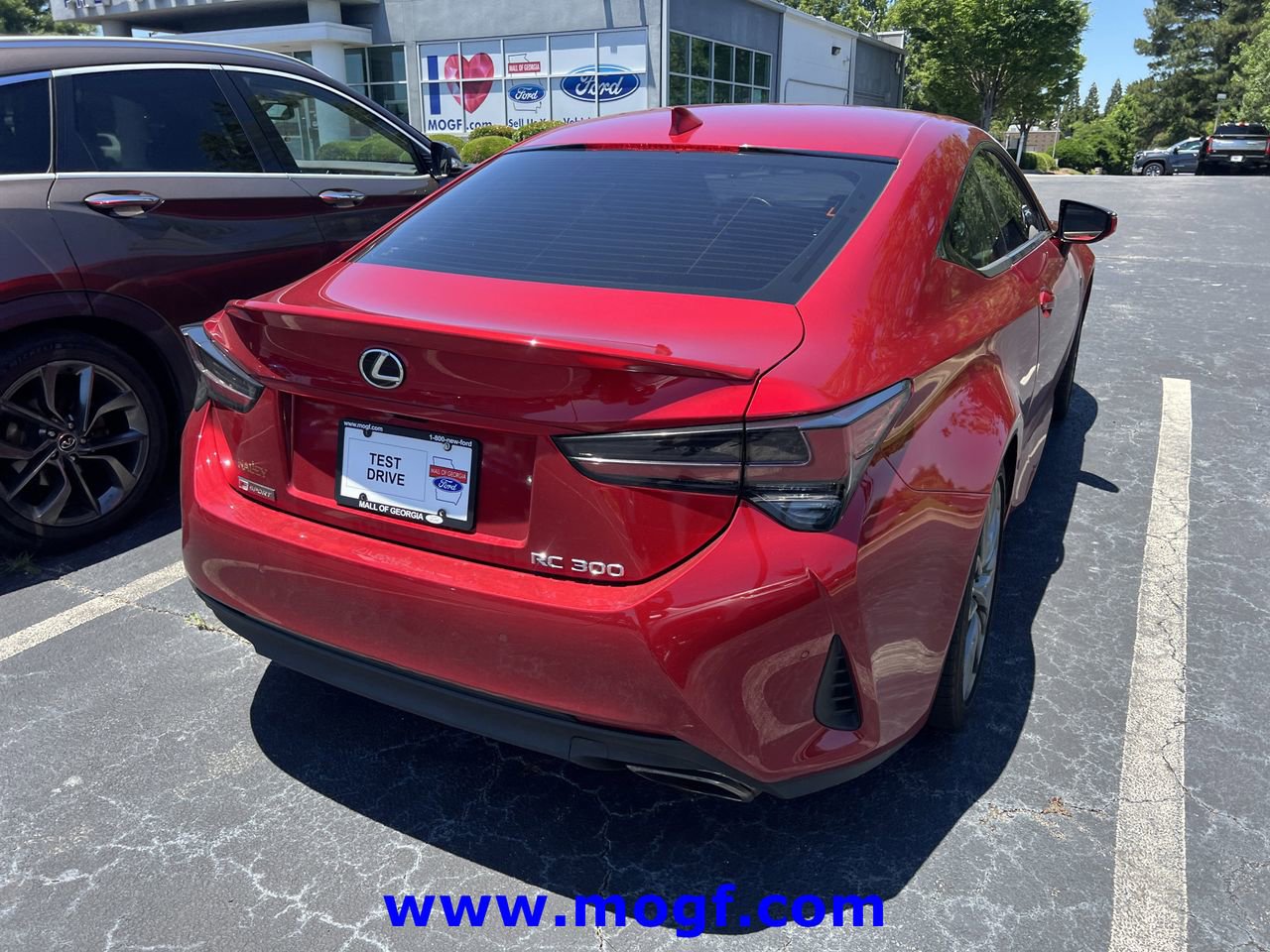 Used 2020 Lexus RC 300 F Sport w/ Navigation Package RWD image 3