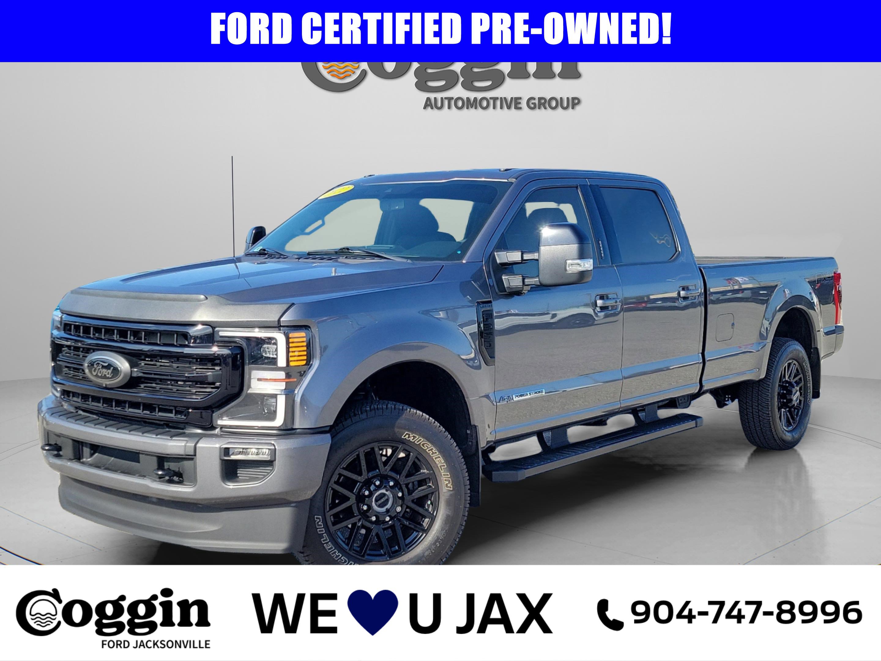 Certified 2022 Ford F350 Lariat w/ Black Appearance Package image 1