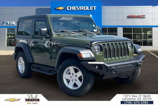 Certified 2022 Jeep Wrangler Sport