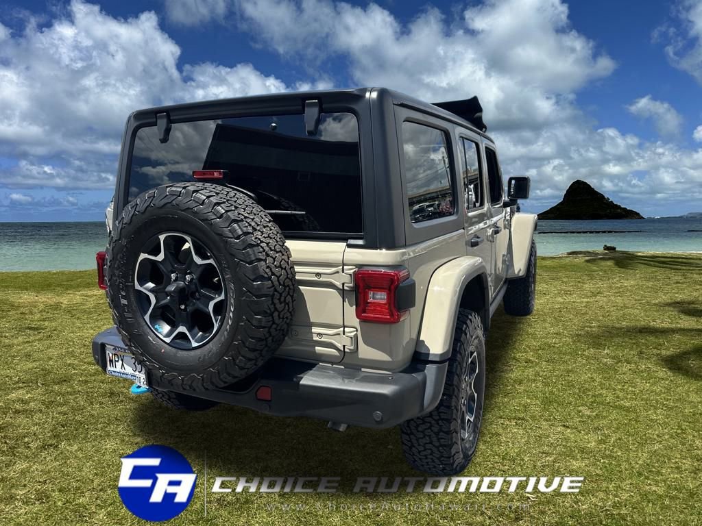 Used 2022 Jeep Wrangler Unlimited Rubicon 4xe w/ Steel Bumper Group image 9
