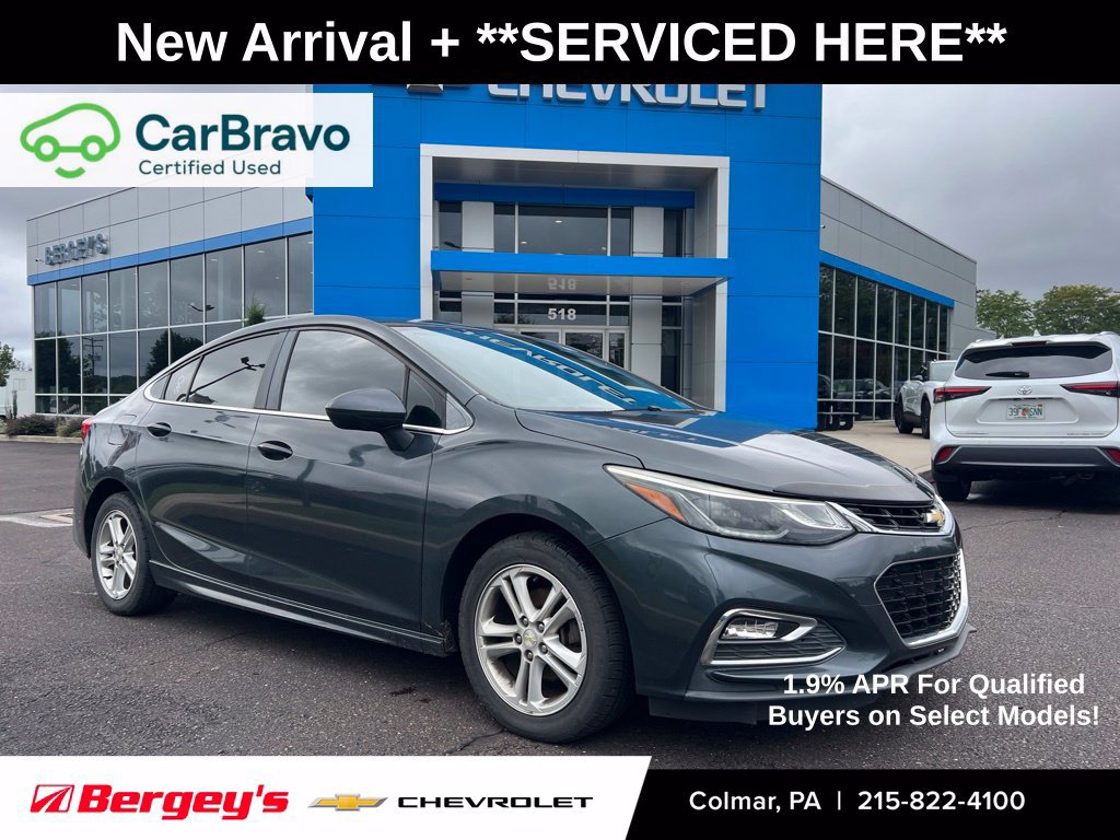 Used 2018 Chevrolet Cruze LT w/ Sun And Sound Package FWD image 1