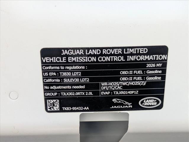 Certified 2026 Land Rover Range Rover Velar S AWD/4WD image 25