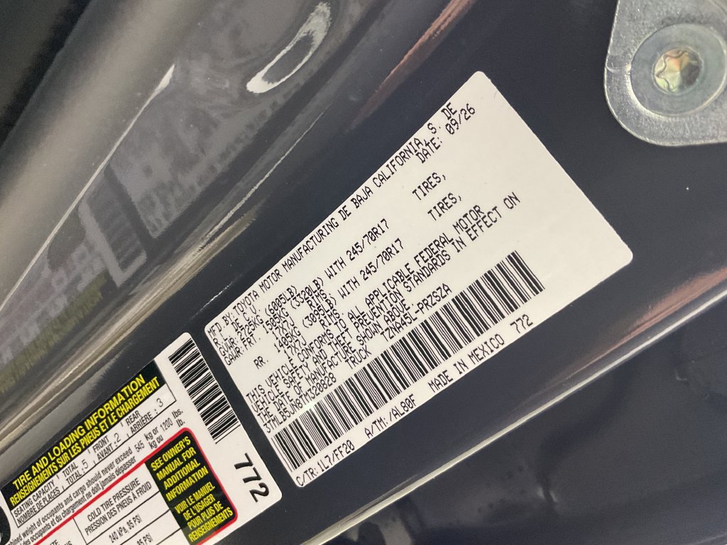 New 2026 Toyota Tacoma SR5 AWD/4WD image 26
