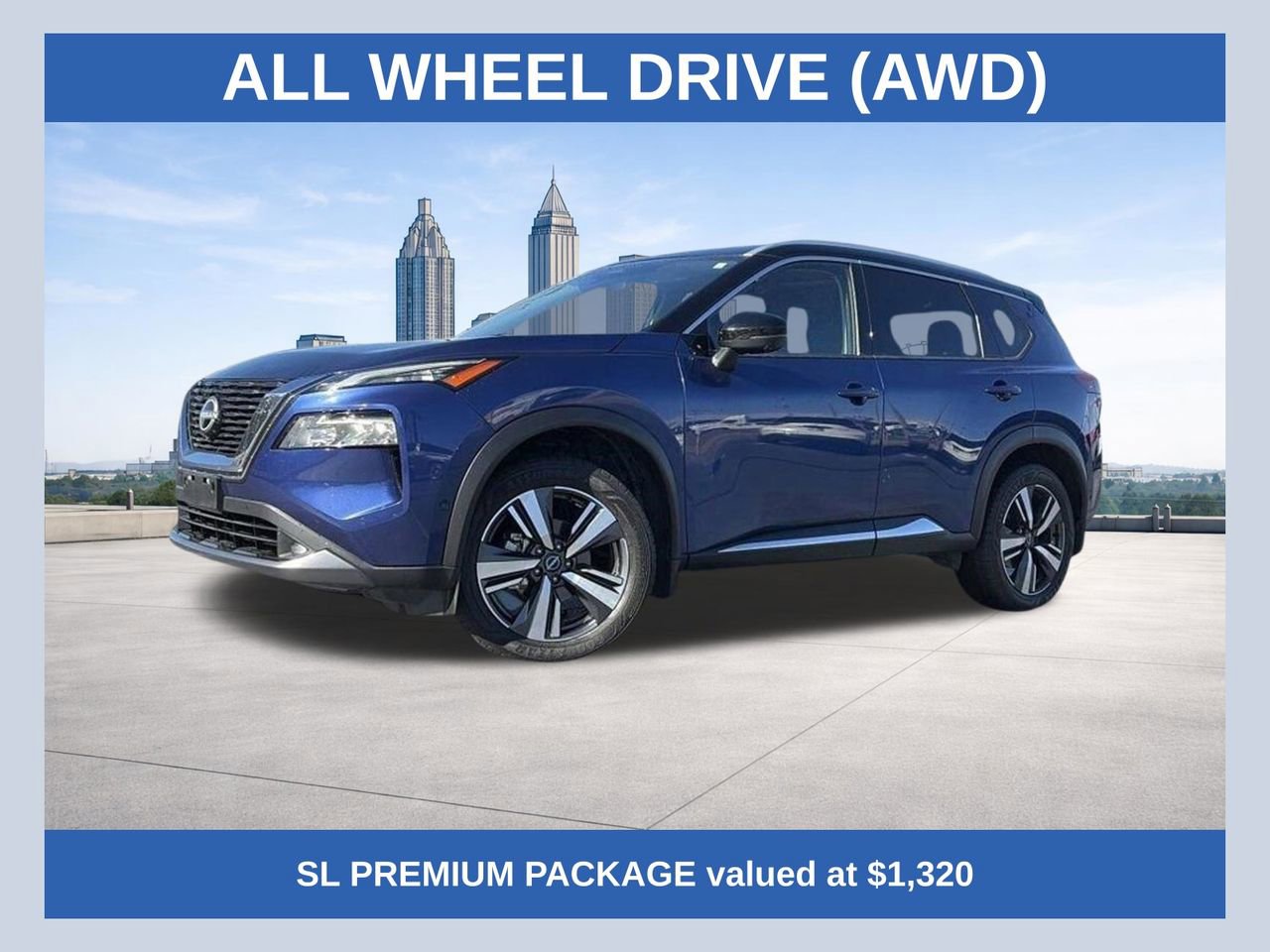 Used 2022 Nissan Rogue SL w/ SL Premium Package image 1