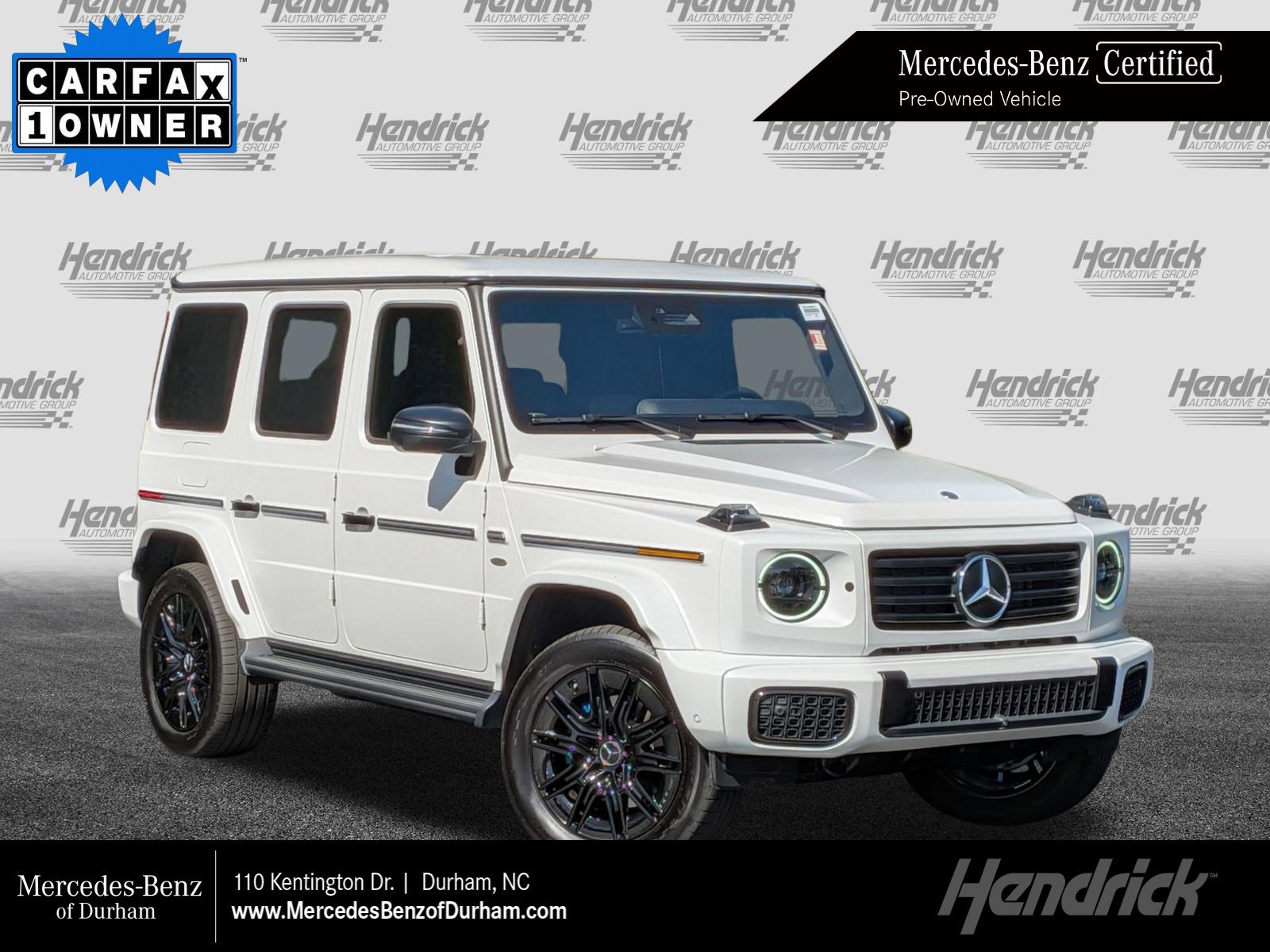 Certified 2025 Mercedes-Benz G 580 w/ EQ Technology image 1