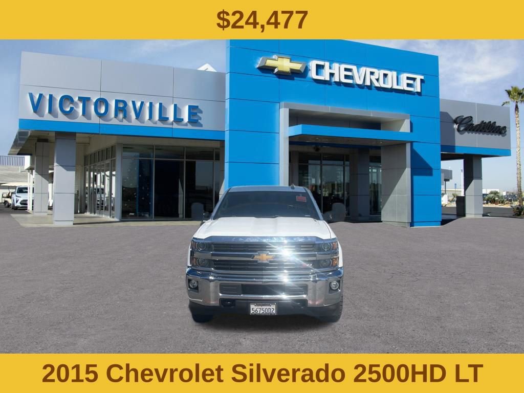 Used 2015 Chevrolet Silverado 2500 LT w/ LT Fleet Convenience Package AWD/4WD image 2