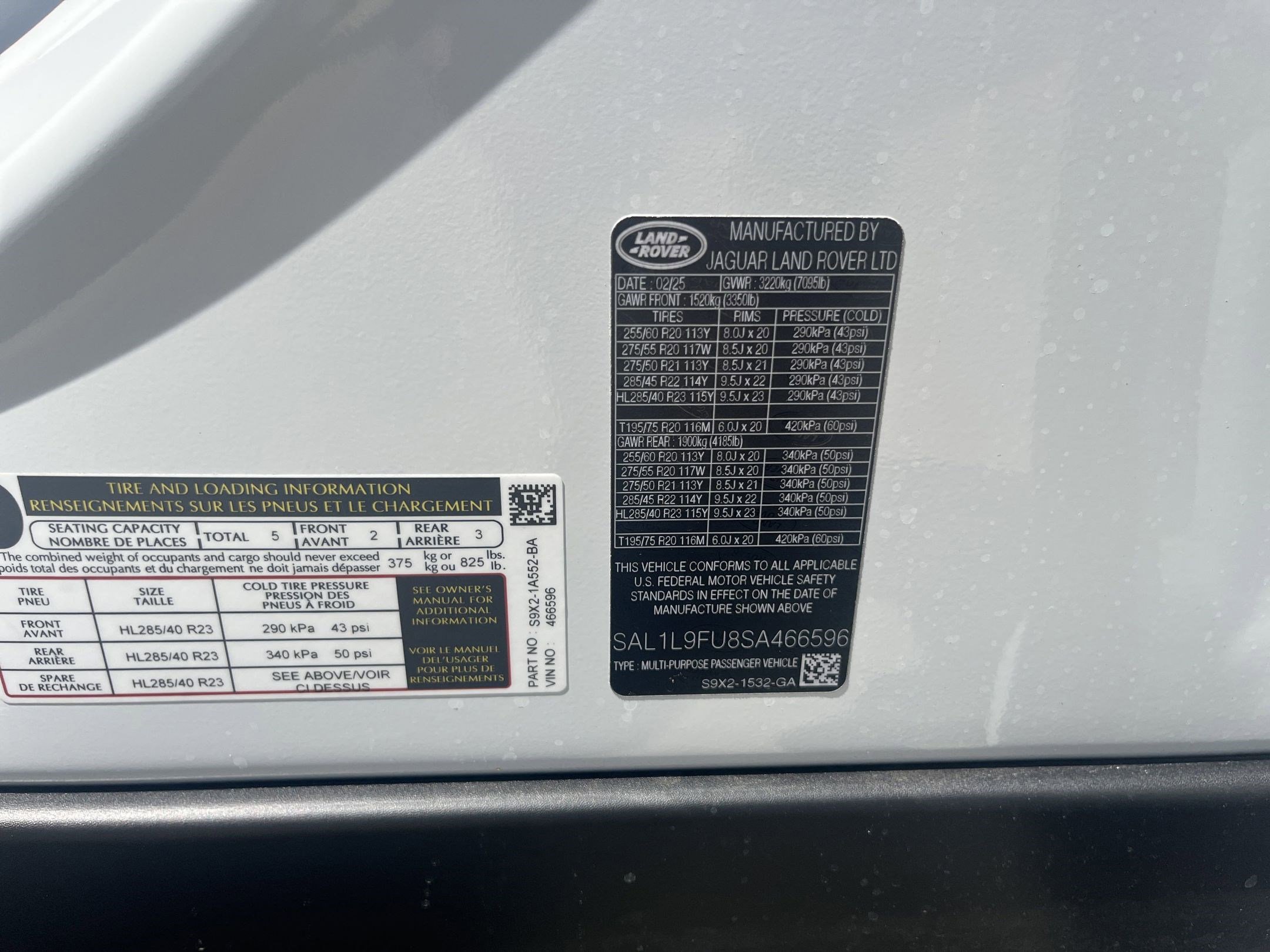 Used 2025 Land Rover Range Rover Sport Dynamic SE image 21