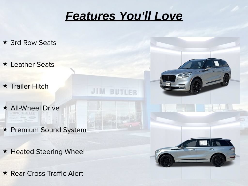 Used 2024 Lincoln Aviator Black Label w/ Jet Package AWD/4WD image 27