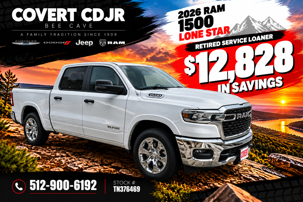 New 2026 RAM 1500 Lone Star RWD 360° Tour