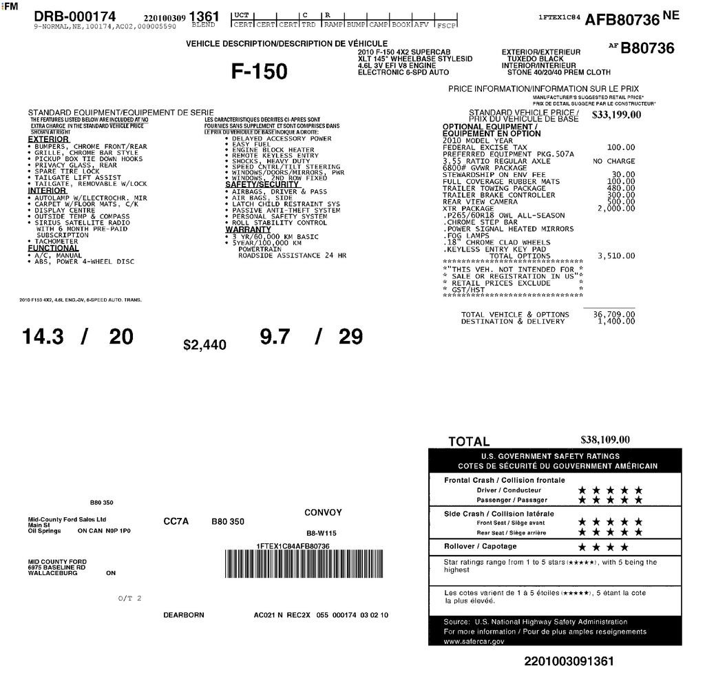 Used 2010 Ford F150 XLT image 25