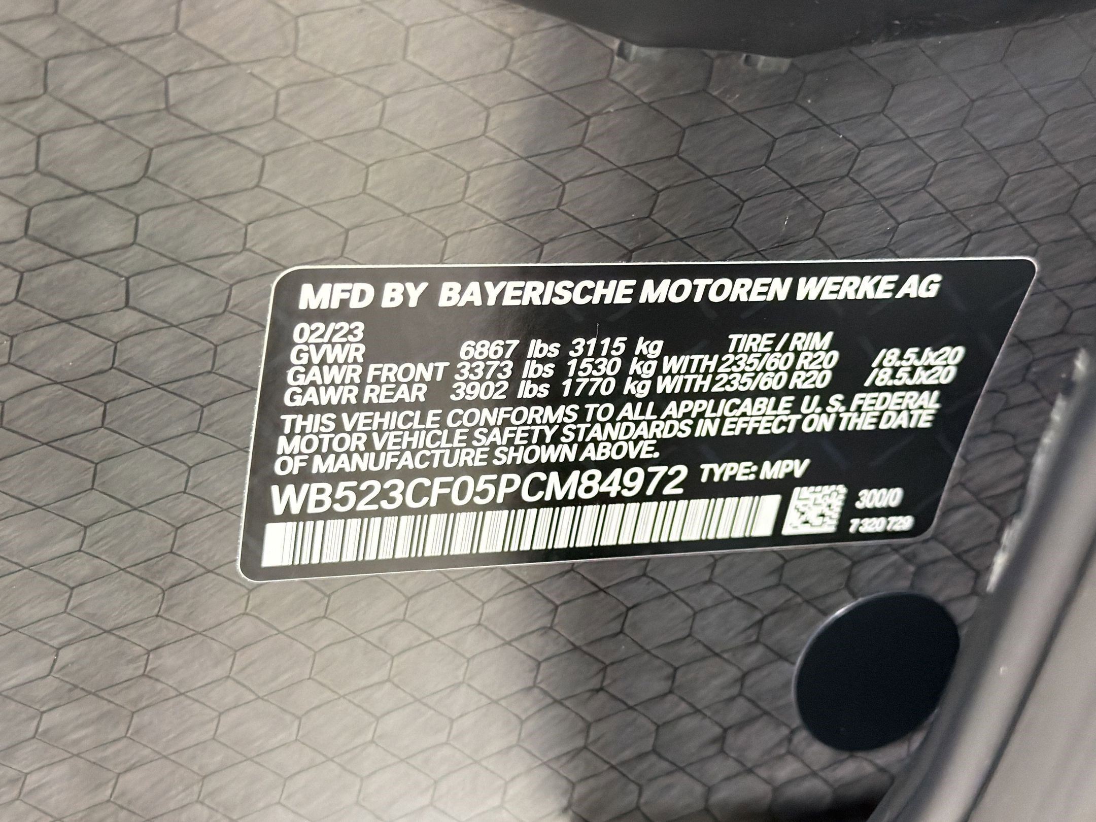 Certified 2023 BMW iX xDrive50 w/ Convenience Package AWD/4WD image 17
