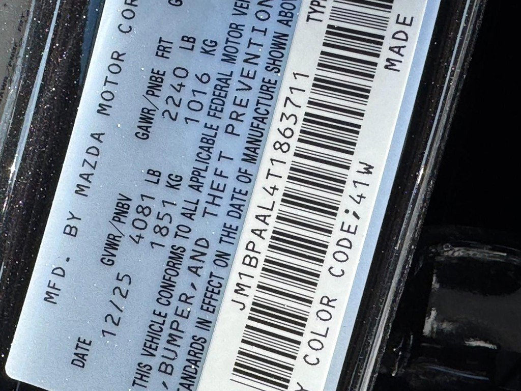 New 2026 MAZDA MAZDA3 s image 14