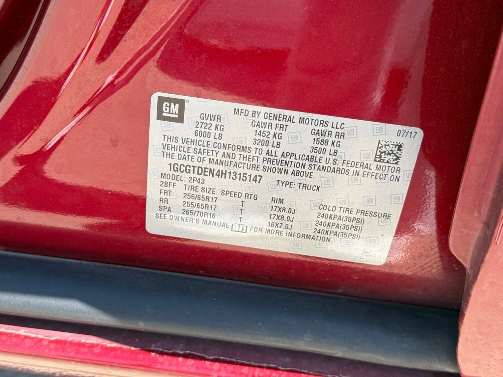 Used 2017 Chevrolet Colorado Z71 image 11