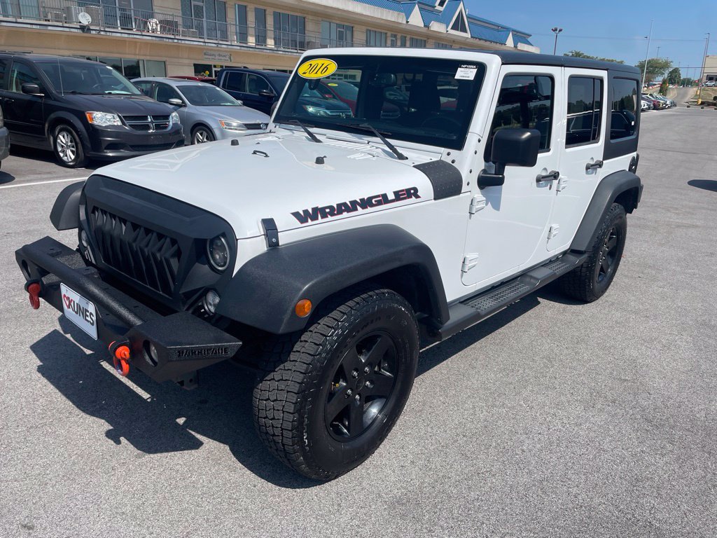 Used 2016 Jeep Wrangler Unlimited Sport w/ Quick Order Package 24S AWD/4WD image 8