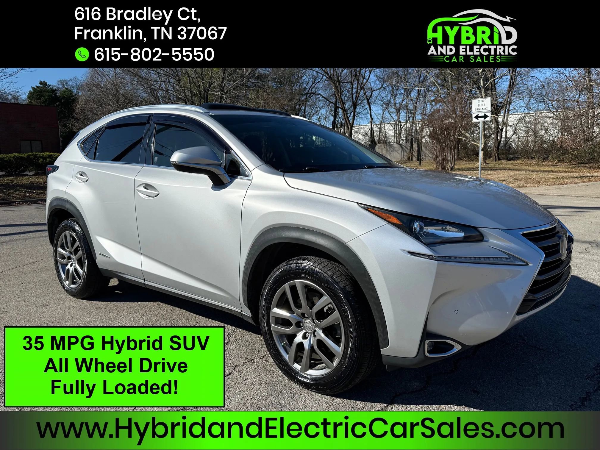 Used 2016 Lexus NX 300h AWD image 1