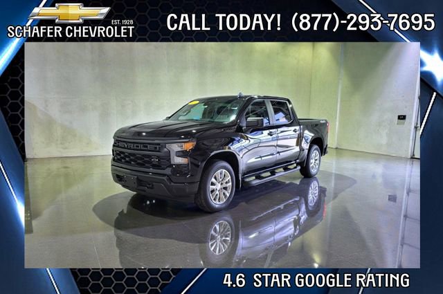 Used 2024 Chevrolet Silverado 1500 Custom w/ LPO, Dark Essentials Package image 1