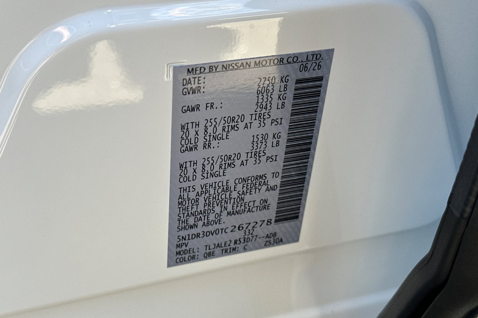 New 2026 Nissan Pathfinder Platinum FWD image 25
