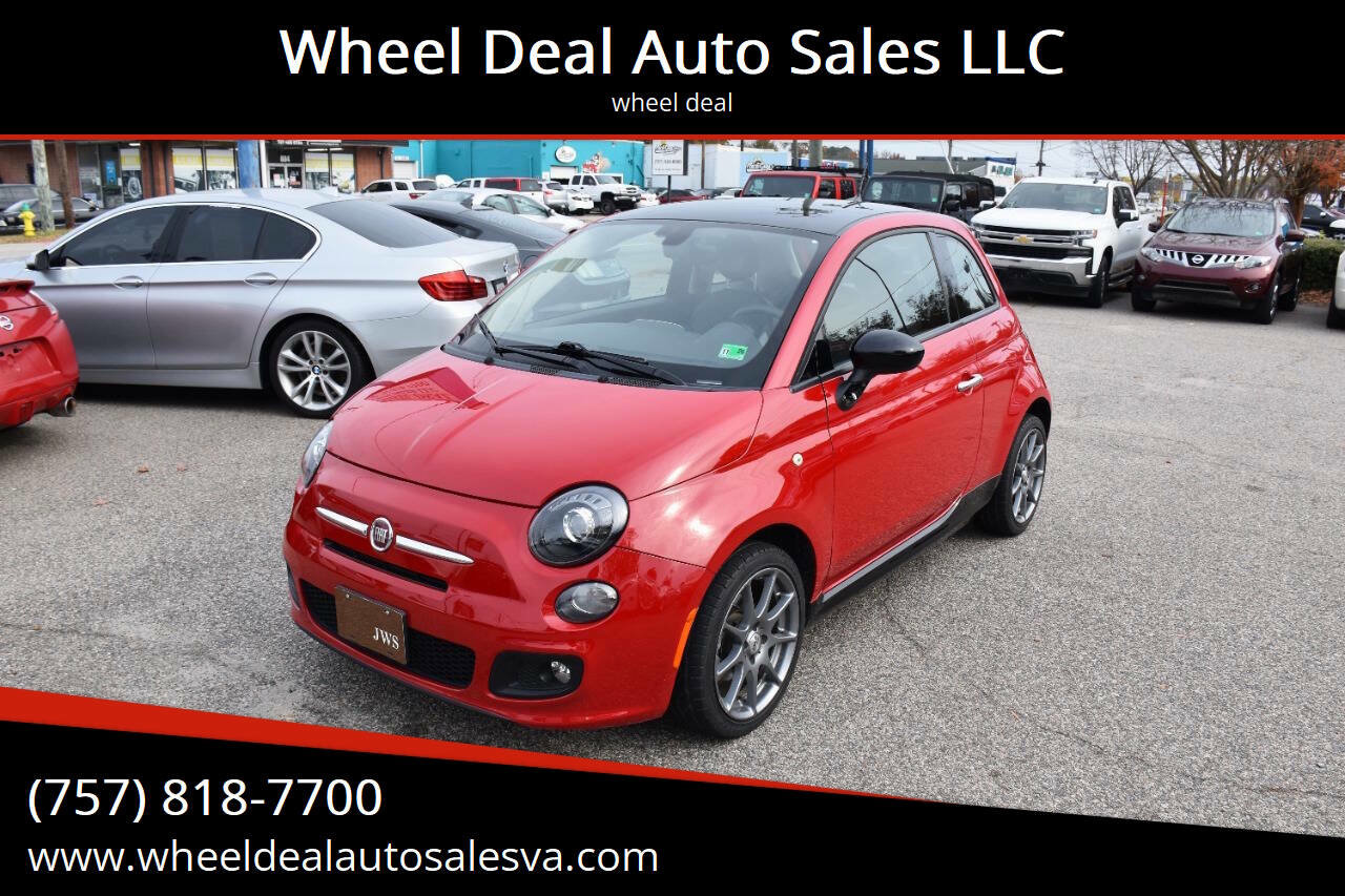 Used 2017 FIAT 500 Pop w/ Sport Black Trim Package