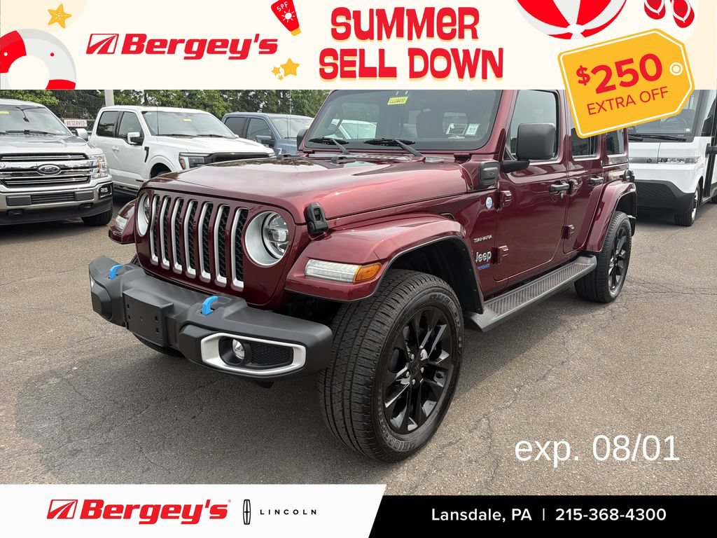 Used 2022 Jeep Wrangler Unlimited Sahara w/ Cold Weather Group