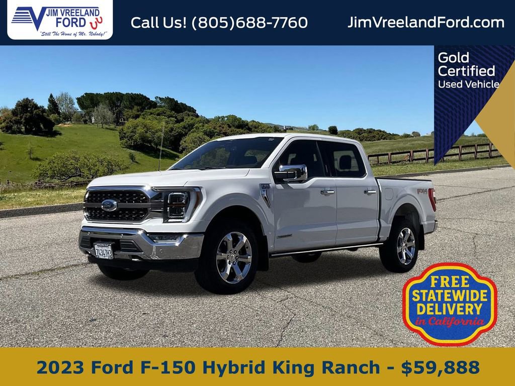 Certified 2023 Ford F150 King Ranch w/ Equipment Group 601A High