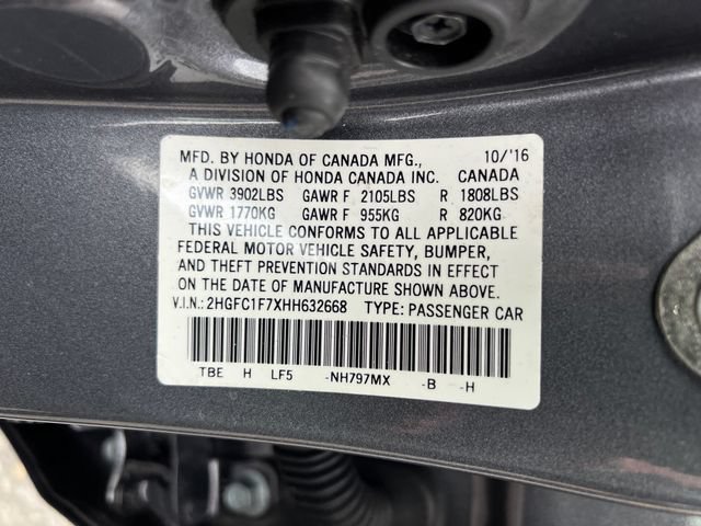 Used 2017 Honda Civic EX-L image 16
