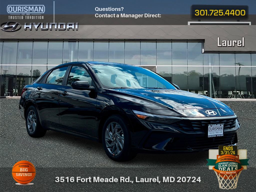 New 2026 Hyundai Elantra Blue image 1