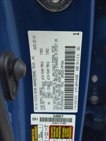 Certified 2016 Toyota Tacoma SR5 w/ SR5 Appearance Package (SN) image 30