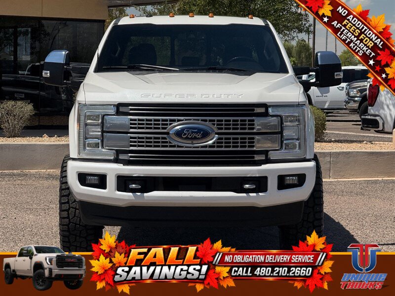 Used 2018 Ford F350 Platinum w/ Platinum Ultimate Package AWD/4WD image 2