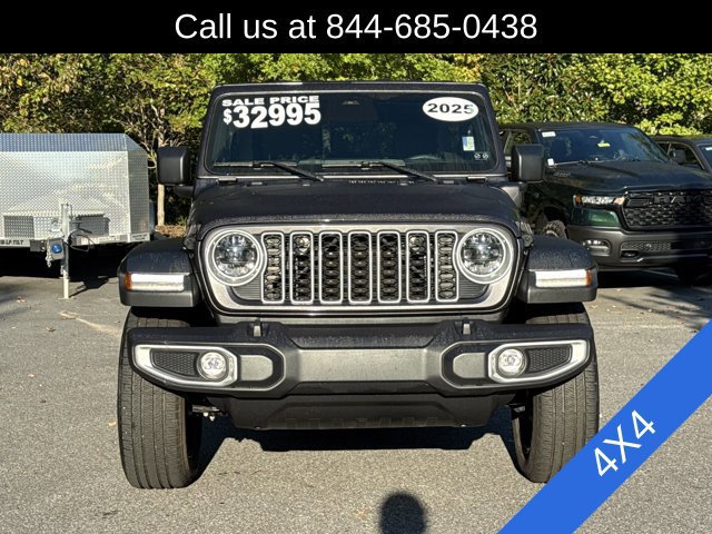 Certified 2025 Jeep Wrangler Unlimited Sahara w/ Safety Group AWD/4WD image 2