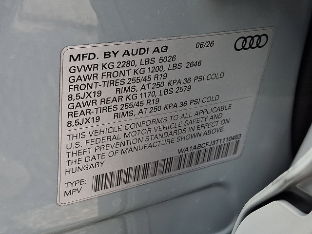 New 2026 Audi Q3 quattro 2.0T AWD/4WD image 14