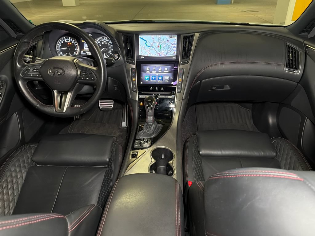 Used 2018 INFINITI Q50 Red Sport 400 w/ Cargo Package (L95) RWD image 12