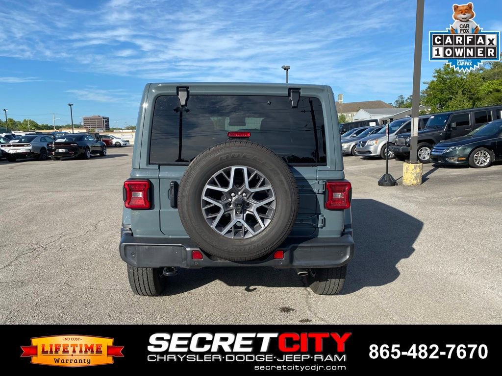 Used 2024 Jeep Wrangler Unlimited Sahara w/ Safety Group AWD/4WD image 6