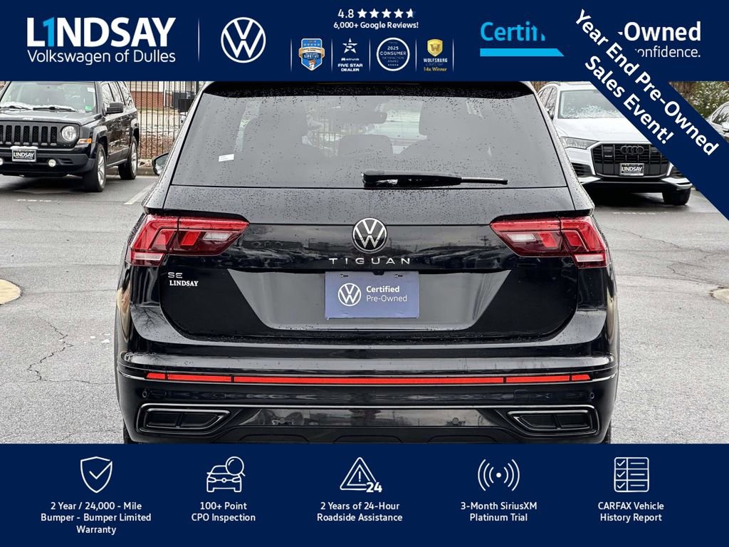 Certified 2022 Volkswagen Tiguan SE R-Line image 7