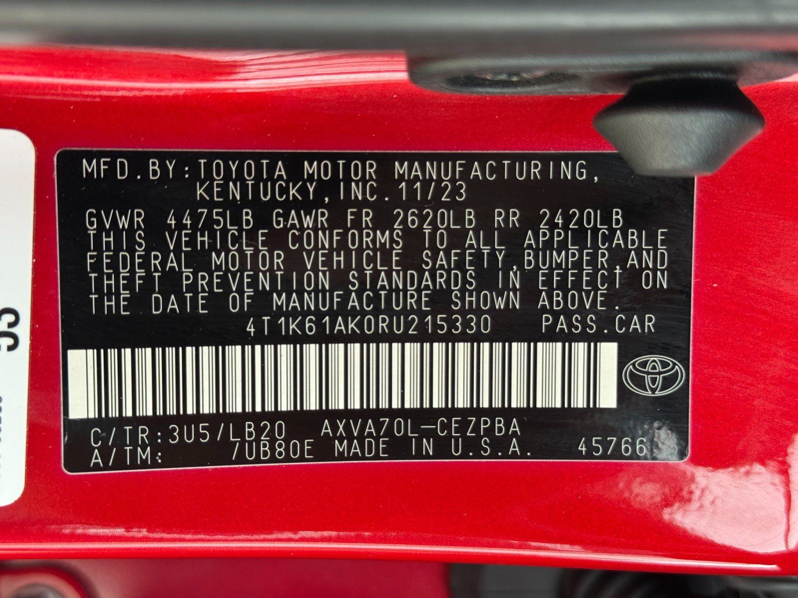 Used 2024 Toyota Camry XSE image 40